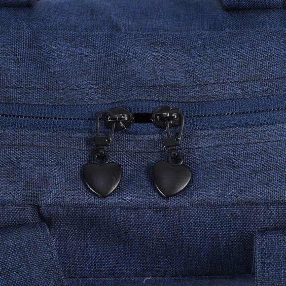 10pcs Zipper Pull Replacement, Detachable Metal Zipper Pull Kit Heart Shaped Zip - Picture 5 of 6